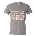 CIRCUS UNISEX V-NECK TEE