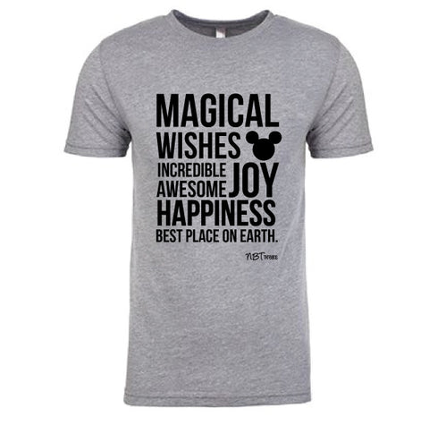 Magical Men's Grey Tee