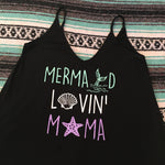 Mermaid Lovin' Mama Flowy Tank