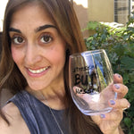STRESSED BUT BLESSED™ WINE GLASS