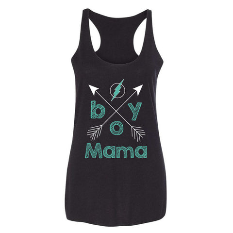 Boy Mama Racerback Tank