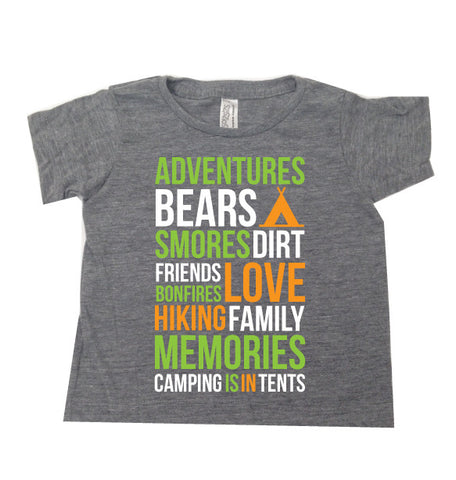 CAMPING KIDS TEE