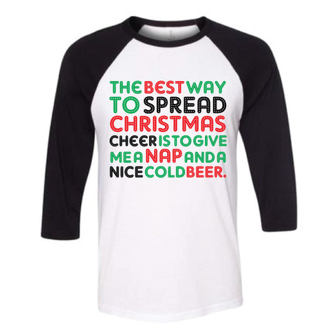 CHRISTMAS CHEER RAGLAN