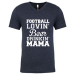 FOOTBALL LOVIN' MAMA Unisex Tee