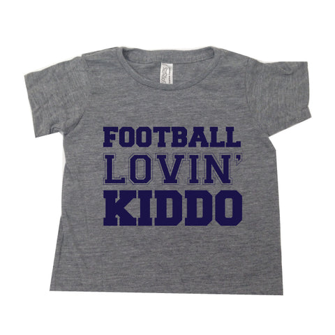 FOOTBALL LOVIN' KIDDO TEE