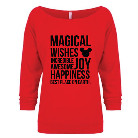 MAGICAL RED PULLOVER