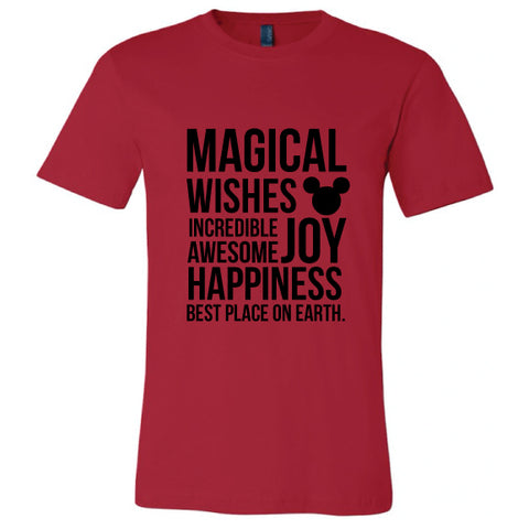 MAGICAL RED CREW TEE