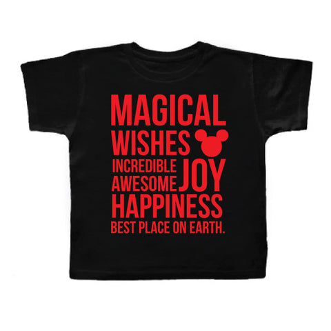 Magical Kidster Black Tee Limited Edition