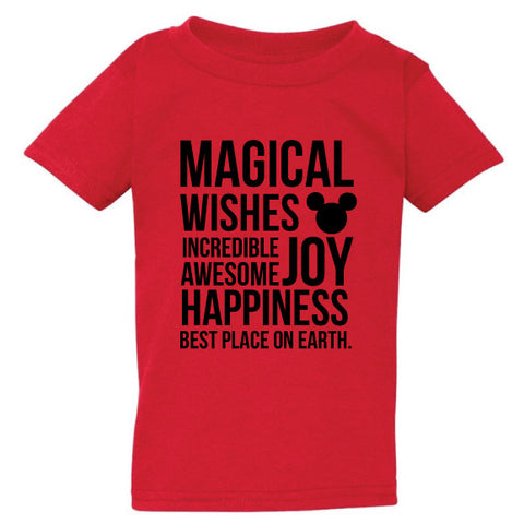 MAGICAL RED KIDS TEE