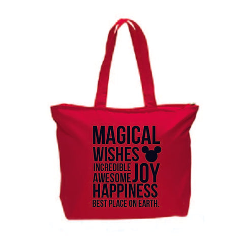 MAGICAL RED TOTE