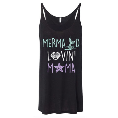 Mermaid Lovin' Mama Slouchy Tank