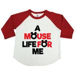 Mouse Life Kid Raglan