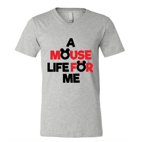 Mouse Life Unisex V-Neck Tee