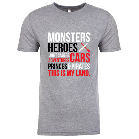 MY LAND MONSTER CREW TEE