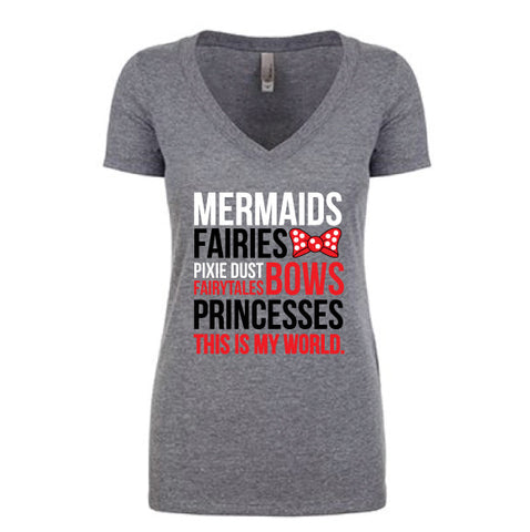 MY WORLD MERMAIDS Adult Tee