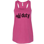 OFF DUTY Pink Tank