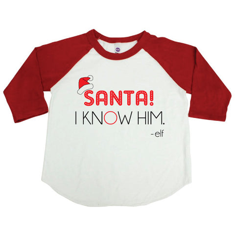 SANTA KID RAGLAN