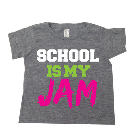 SCHOOL JAM PINK TEE