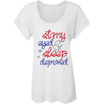Starry Eyed & Sleep Deprived Raglan T-Shirt