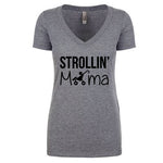 STROLLIN' MAMA V-NECK TEE