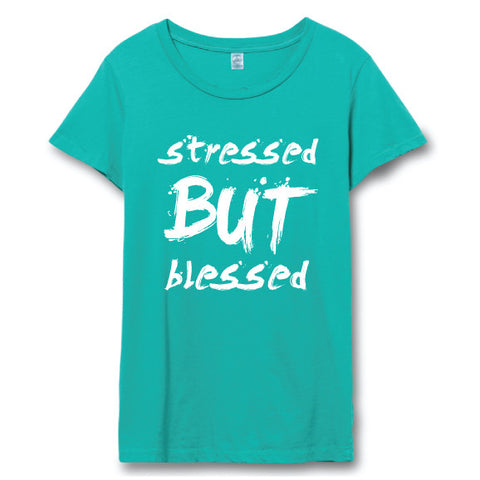 STRESSED BUT BLESSED VINTAGE TEE