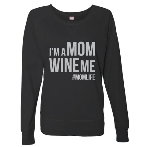 Wine Me Slouchy Pullover